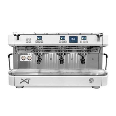 Dalla Corte XT Classic Espresso Coffee Machine, 3 группы, белый хром - Dalla Corte
