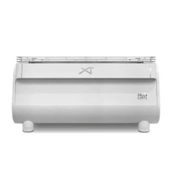 Dalla Corte XT Classic Espresso Coffee Machine, 3 Groups, White - 3