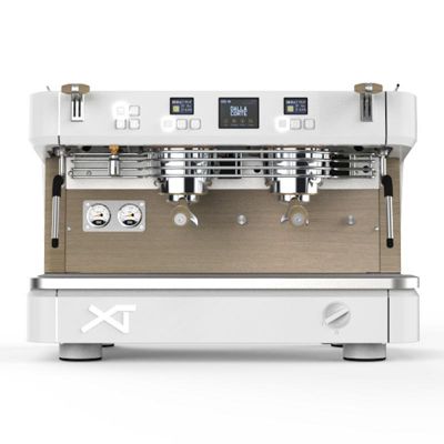 Dalla Corte XT Barista Espresso Kahve Makinesi, 2 Gruplu, Beyaz Meşe - 1