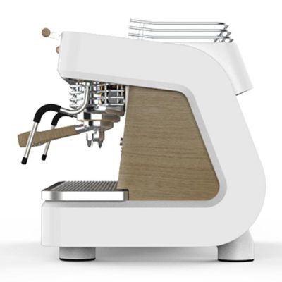 Dalla Corte XT Barista Espresso Kahve Makinesi, 2 Gruplu, Beyaz Meşe - 2