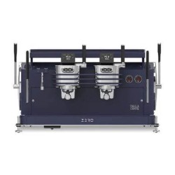 Dalla Corte Zero Barista Espresso Coffee Machine, 2 Groups, Navy Blue - Dalla Corte
