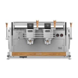 Dalla Corte Zero Barista Espresso Coffee Machine, 2 Groups, White Oak - Dalla Corte