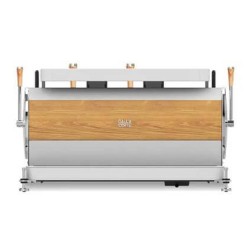 Dalla Corte Zero Barista Espresso Coffee Machine, 2 Groups, White Oak - 3