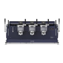 Dalla Corte Zero Barista Espresso Coffee Machine, 3 Groups, Navy Blue - Dalla Corte