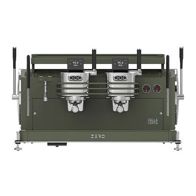 Dalla Corte Zero Barista Espresso Kahve Makinesi, 2 Gruplu, Zeytin Yeşili - 1