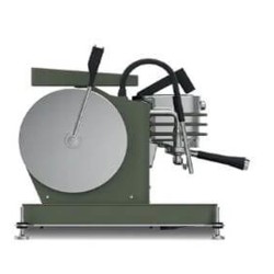 Dalla Corte Zero Classic Espresso Coffee Machine, 2 Groups, Olive Green - 2