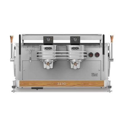 Dalla Corte Zero Classic Espresso Coffee Machine, 2 Groups, White Oak - Dalla Corte