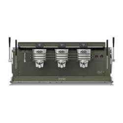 Dalla Corte Zero Classic Espresso Coffee Machine, 3 Groups, Olive Green - Dalla Corte