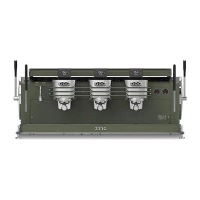 Dalla Corte Zero Classic Espresso Coffee Machine, 3 Groups, Olive Green - Dalla Corte