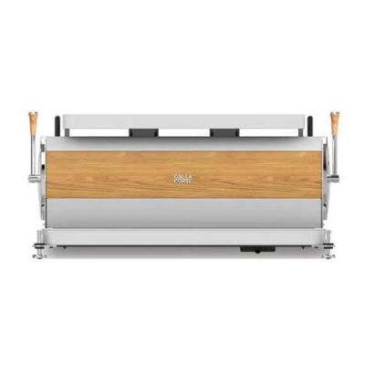 Dalla Corte Zero Classic Espresso Kahve Makinesi, 2 Gruplu, Beyaz Meşe - 3