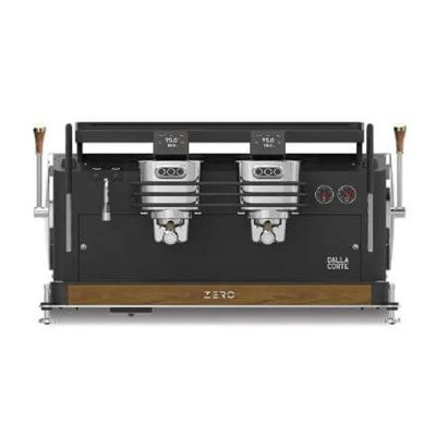 Dalla Corte Zero Classic Espresso Kahve Makinesi, 2 Gruplu, Siyah Ceviz - 1