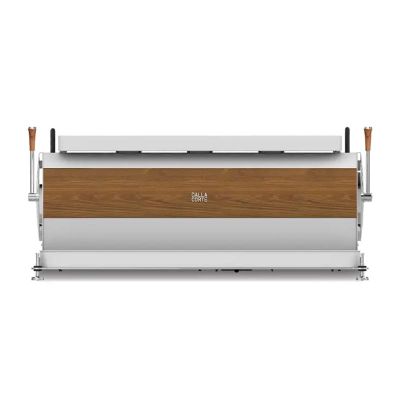 Dalla Corte Zero Classic Espresso Kahve Makinesi, 3 Gruplu, Beyaz Ceviz - Dalla Corte