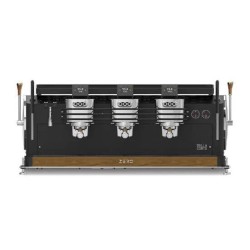 Dalla Corte Zero Classsic Espresso Kahve Makinesi, 3 Gruplu, Siyah Ceviz 