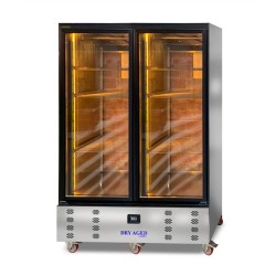 Dampak 22DBS2C-DRY Double Door Dry Aged Meat Aging Cabinet - Dampak