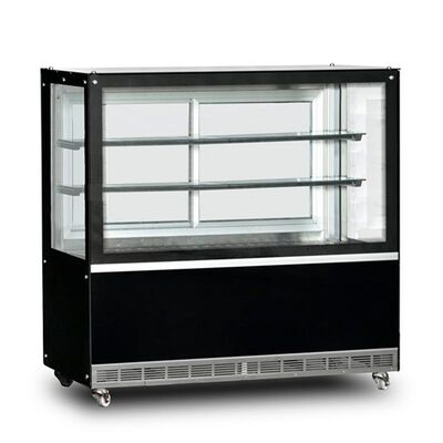 Dampak Isıtmalı Düz Camlı Teşhir Dolabı, 695 L, 160x70x130 cm - 1