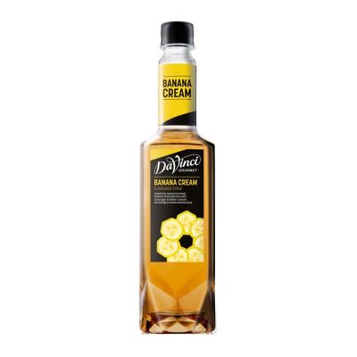 DaVinci Gourmet Banana Cream Muz Aromalı Şurup, 750 ml - 1