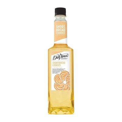 DaVinci Gourmet Shortbread Cookies Kurabiye Aromalı Şurup, 750 ml - 1