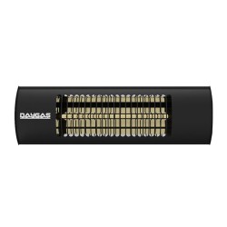 Daygas Solis 2000 Cafe Type Heater, 2000 W, Black - Daygas