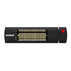 Daygas Solis 2000 Plus Управляемый нагреватель для кафе, 2000 Вт, черный - Daygas