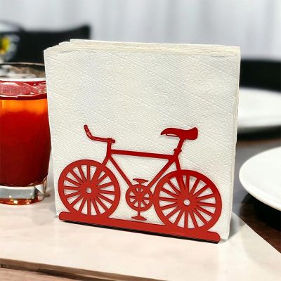 Decorelax Bisiklet Temalı Peçetelik, Kırmızı - 3