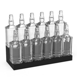 Decorelax Bottle Stand, Black - 1