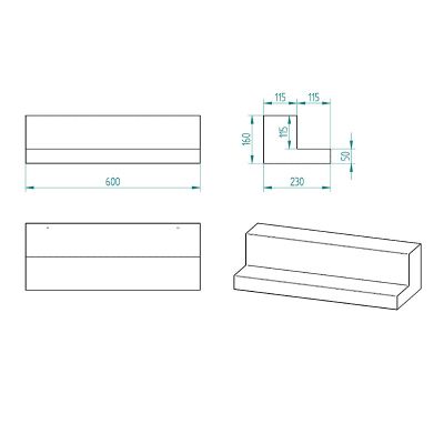 Decorelax Подставка для бутылки, черный - Decorelax