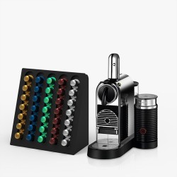 Decorelax Model-2 Capsule Coffee Organiser Stand, Black - Decorelax (1)