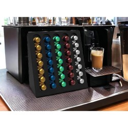 Decorelax Model-2 Capsule Coffee Organiser Stand, Black - 7