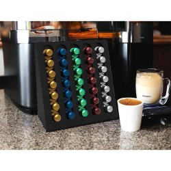Decorelax Model-2 Capsule Coffee Organiser Stand, Black - 6