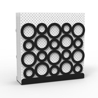 Decorelax Ring Napkin Holder, Black - Decorelax