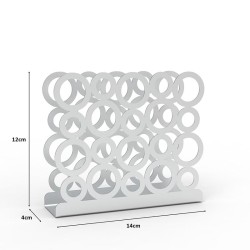 Decorelax Ring Napkin Holder, Grey - 2