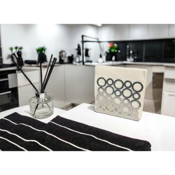 Decorelax Ring Napkin Holder, Grey - 4