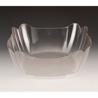 Zicco ZCP-335 Polikarbon Derin Teşhir Kasesi, 31x31 cm, Şeffaf - 1