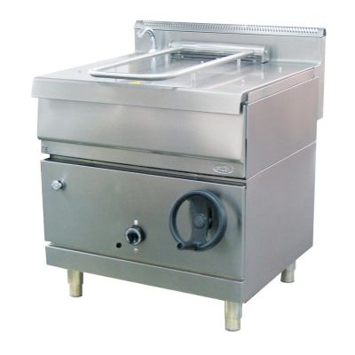Öztiryakiler Ventilli Devrilir Tava, 50 L, 80x75 cm - 1