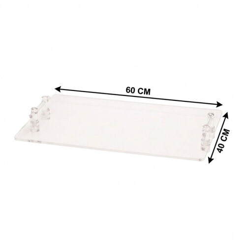 Zicco ZCP-584 Akrilik Dikdörtgen Teşhir Standı, 60x40 cm - Zicco (1)