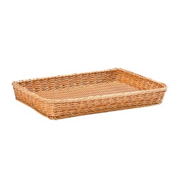 Zicco JQ-4206 Dikdörtgen Plastik Ekmek Sepeti, 40x29x5 cm - Zicco