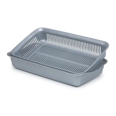 Bora Plastik Sebze ve Meyve Süzgeci, 39.5 cm, Gri - 1