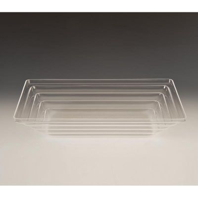 Zicco ZCP-426 Akrilik Teşhir Kasesi, 43.5x28.5 cm, Şeffaf - 1