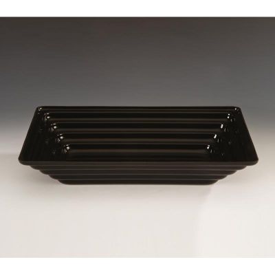 Zicco ZCP-426 Akrilik Teşhir Kasesi, 43.5x28.5 cm, Siyah - 1