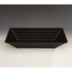 Zicco ZCP-426 Akrilik Teşhir Kasesi, 43.5x28.5 cm, Siyah - Zicco