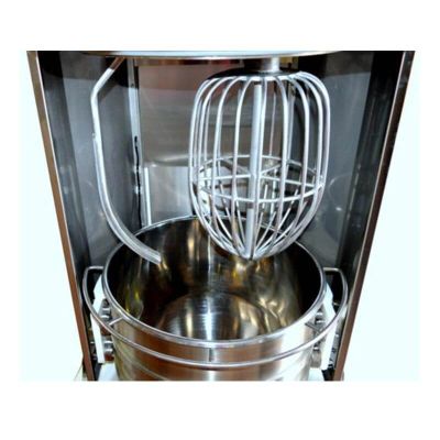 Dirmak IBT Series Speed Controlled Stainless Planetary Mixer with Lift, 100 L - Dirmak