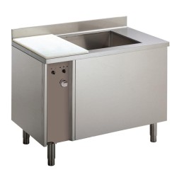 Dito Sama LV200 Fixed Boiler Vegetable Washing Machine, 200 L - Dito Sama