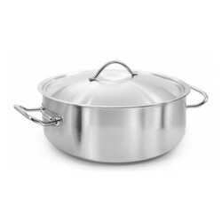 Dizdar Цилиндрическая кастрюля, неглубокая, с крышкой, 30x6 см, 5,3 л - Dizdar