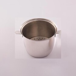 Dizdar Ice Bucket, Strainer, 14x10 cm - Dizdar
