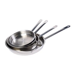 Dizdar Single Handle Steel Pan, 26x5 cm, 3 L - Dizdar