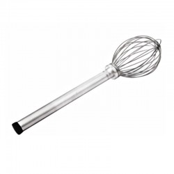 Dizdar Whisk, Aluminium Handle, Chrome, No 0 - Dizdar