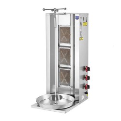 Remta D06 Motorsuz Döner Ocağı, 3 Radyanlı, Doğalgazlı - Remta