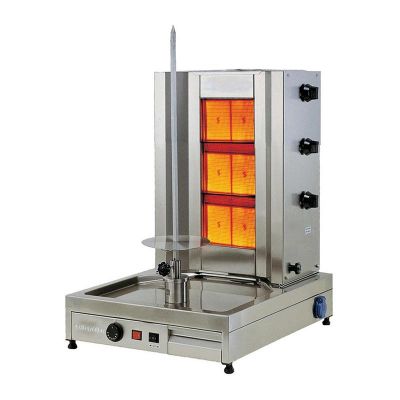 Öztiryakiler 3 GUD-W Model Alttan Motorlu Döner Ocağı, Gazlı - 1