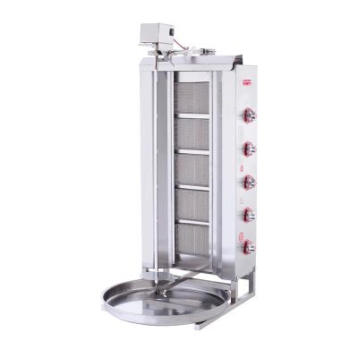 SilverInox 2167-U5L Üstten Motorlu Döner Ocağı, 5 Radyanlı, LPG'li - 1