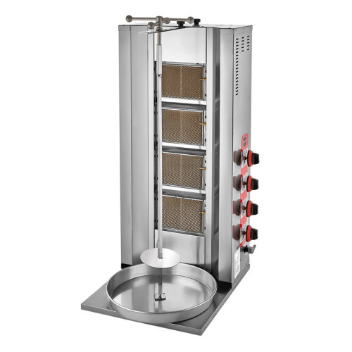 Remta D08 Döner Ocağı, 4 Radyanlı, Doğalgazlı - Remta